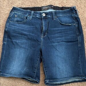 Torrid Blue Jean Shorts Stretchy Denim